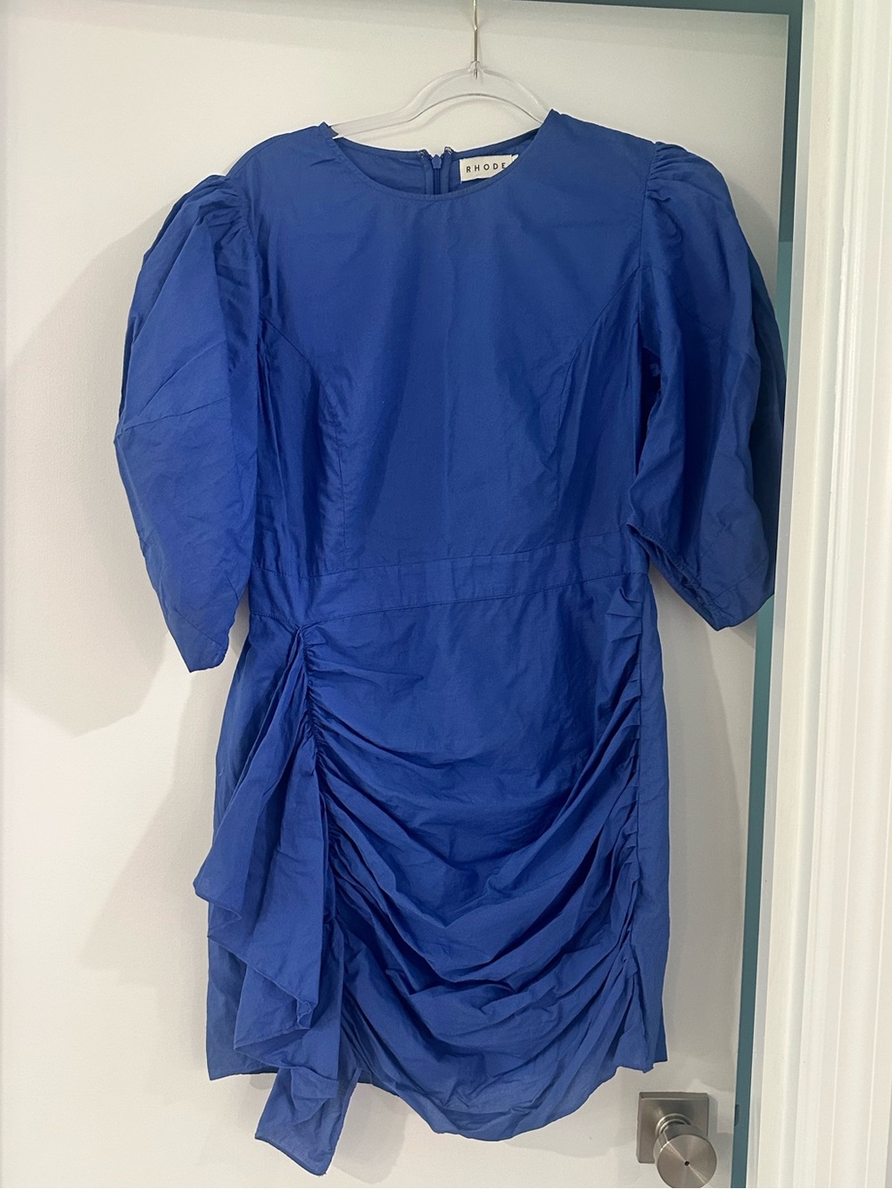 RHODE Pia Dress in blue sea